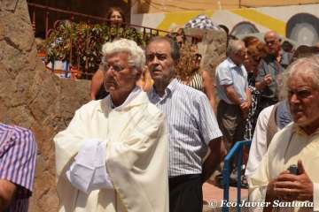 Misa y procesión religiosa en La Viña (Foto Francisco Javier Santana)